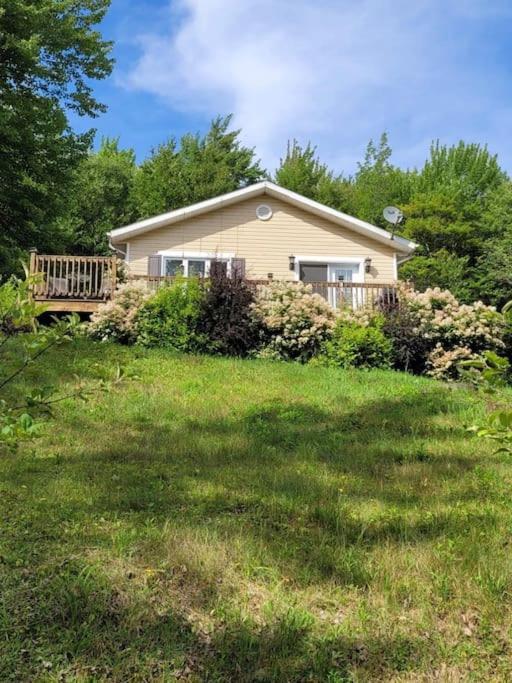 Chalet Pres Du Mont Megantic Vila La Patrie Exterior foto